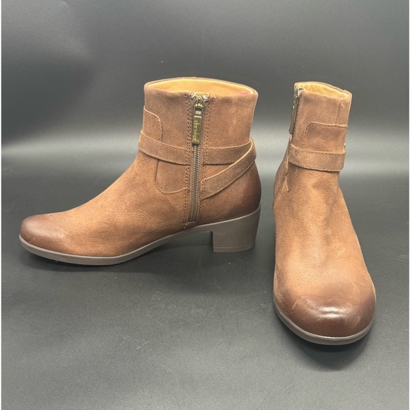 Dansko Cagney Ankle Bootie Brown - Picture 8 of 11